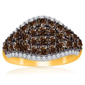 KALLATI Yellow Gold "Coco Kallati" 1.90ct Coco and White
Diamond Ring