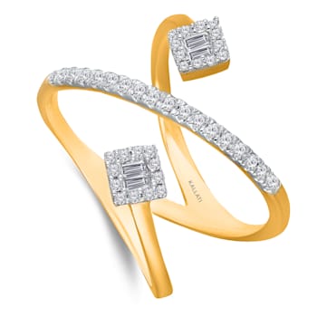 KALLATI Yellow Gold 0.35 ctw Diamond Ring