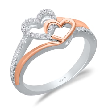 KALLATI White Gold "Eternal" 0.20ct Diamond Ring