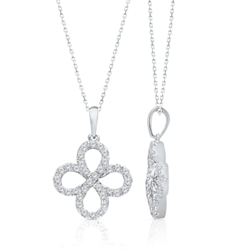 KALLATI White Gold "Eternal" 0.50ct Diamond Necklace