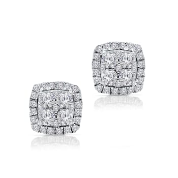 KALLATI White Gold "Princesse Royale" 0.50ct Diamond Earrings