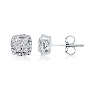 KALLATI White Gold "Princesse Royale" 0.50ct Diamond Earrings
