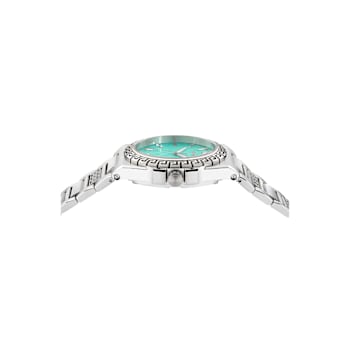 Greca Reaction Light Blue Dial Stainless Steel Bracelet Watch