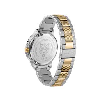 City Rush Blue Dial Two-tone Bracelet Watch