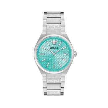 V-Auria Light Blue Dial Stainless Steel Bracelet Watch