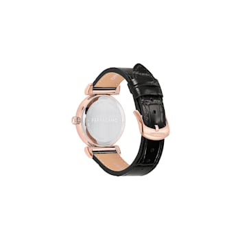 Ferragamo Allure Calf Leather Strap Womens Watch