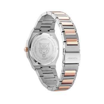 Metronaut White Dial Two-tone Bracelet Watch