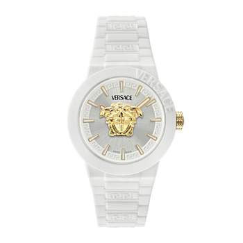 V-Pop White Dial Silicone Watch