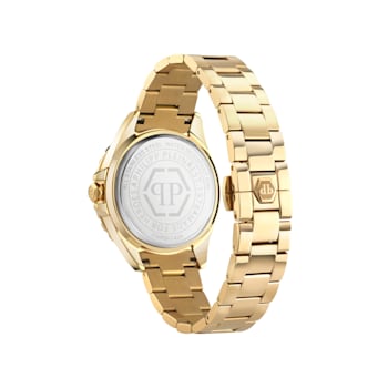 Plein Heaven IP Yellow Gold Bracelet Womens Watch