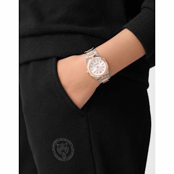 Metronaut White Dial Two-tone Bracelet Watch