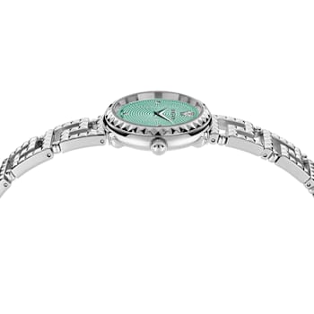Greca Goddess Light Blue Dial Stainless Steel Bracelet Watch