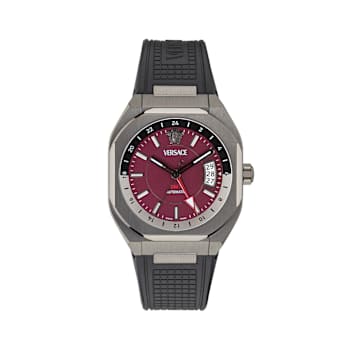 V-Contempo GMT Burgundy Dial Automatic Watch