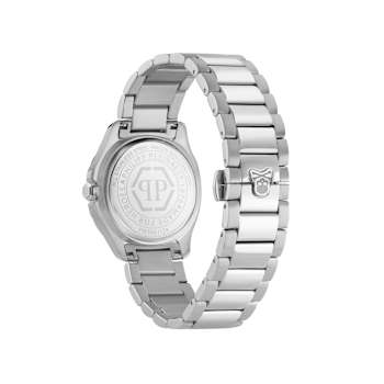 The $pectre Lady White Dial Stainless Steel Crystal Watch