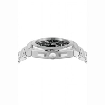 Vega Chrono Stainless Steel Bracelet Mens Watch