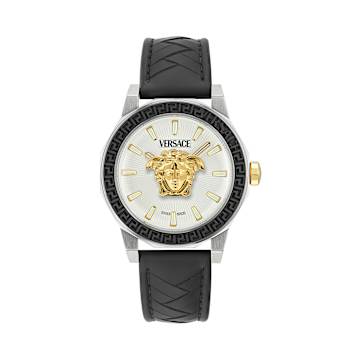 Medusa Deco Leather Watch
