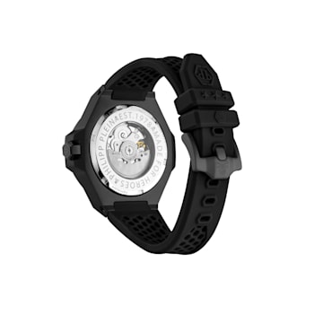 Plein $keleton Royal Silicone Strap Mens Watch