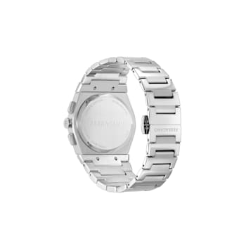 Vega Chrono Stainless Steel Bracelet Mens Watch