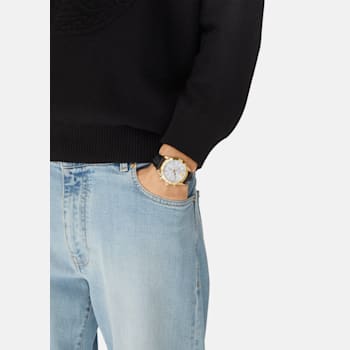 Versace Hellenyium Strap Watch