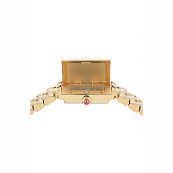Ferragamo Secret IP Yellow Gold Bracelet Mens Watch
