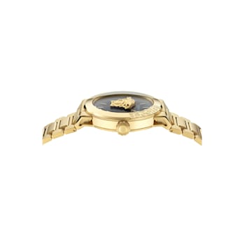 Versace Medusa Infinite Yellow Stainless Steel Bracelet Watch