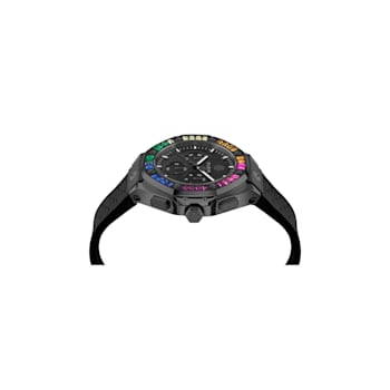 Plein Chrono Royal Silicone Strap Womens Watch