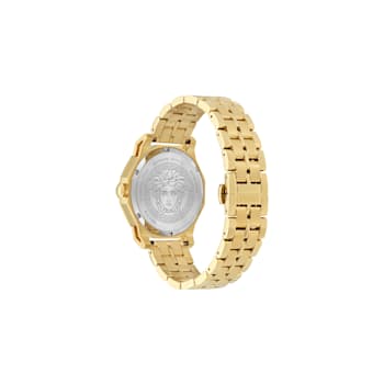 Medusa Deco IP Yellow Bracelet Watch