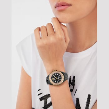 Plein Heaven Ceramic Bracelet Womens Watch