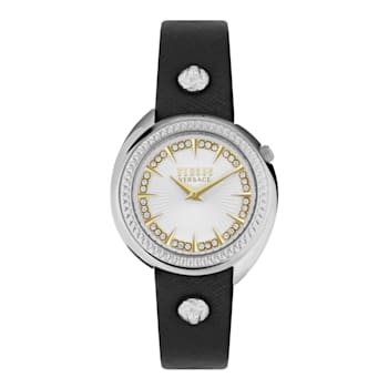 Versus Versace Tortona Crystal Strap Watch