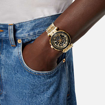 Versace Greca Chrono Chronograph Bracelet Watch