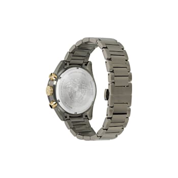 Versace Greca Dome Chrono Bracelet Watch