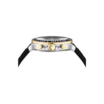 Ferragamo Urban Chrono Strap Watch With Sunray Dial