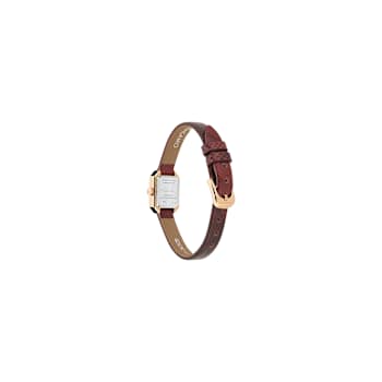Ferragamo Crystal Petite Leather Watch