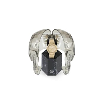 Philipp Plein The Hexagon Chrono Yellow Stainless Steel Bracelet Watch