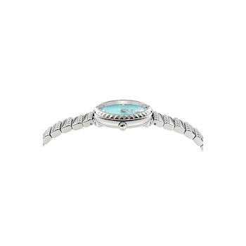 Greca Goddess Petite Blue Dial Stainless Steel Bracelet Watch