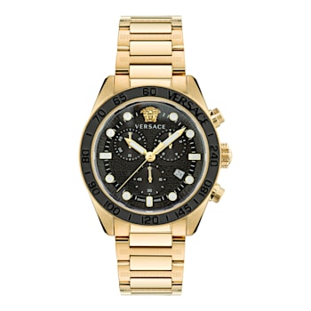 Versace Greca Dome Chrono Bracelet Watch