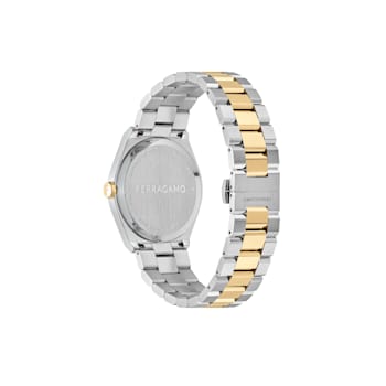 Ferragamo Vega Upper East Two-tone Bracelet Watch