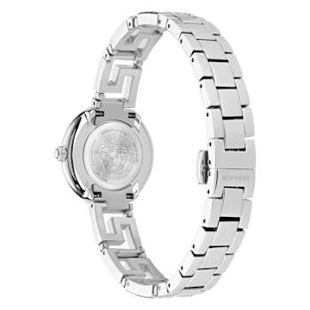 Greca Goddess Light Blue Dial Stainless Steel Bracelet Watch