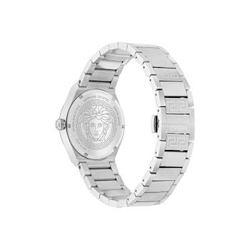 V-Auria Light Blue Dial Stainless Steel Bracelet Watch
