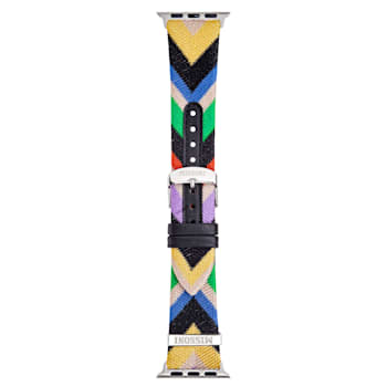 Missoni Zigzag Leather Apple Watch Strap