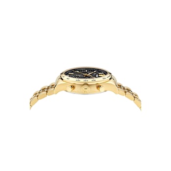 Hellenyium Chrono Petite Yellow Stainless Steel Bracelet Watch