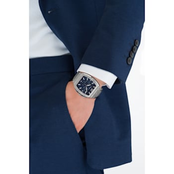 Ferragamo F-80 Tonneau Chrono Bracelet Watch