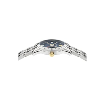 Versace Greca Time GMT Stainless Steel Bracelet Watch