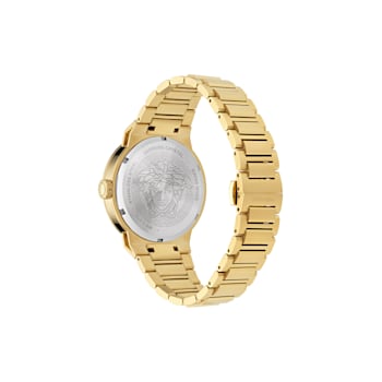 Versace Medusa Infinite Yellow Stainless Steel Bracelet Watch