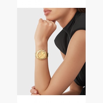 Philipp Plein Nobile Lady Yellow Stainless Steel Bracelet Watch