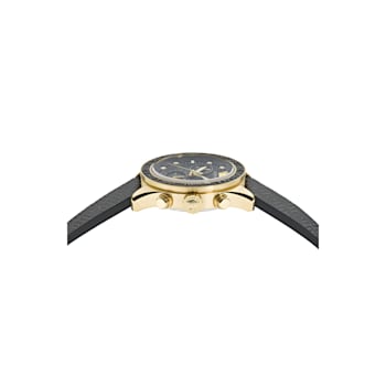 Versace Greca Dome Chrono Strap Watch