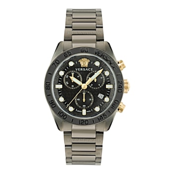 Versace Greca Dome Chrono Bracelet Watch