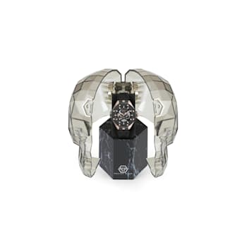 Plein $keleton Royal Silicone Strap Mens Watch