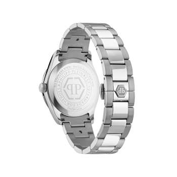 Queen Crystal Blue Dial Stainless Steel Bracelet Watch