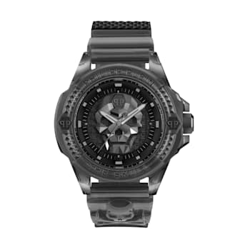 Philipp Plein The $kull Synthetic Strap Watch