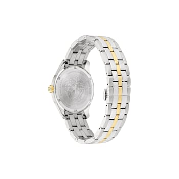 Versace Greca Time GMT Two-tone Bracelet Watch